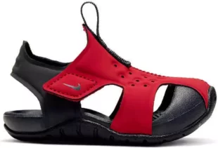 Детски сандали Nike SUNRAY PROTECT в червено и черно