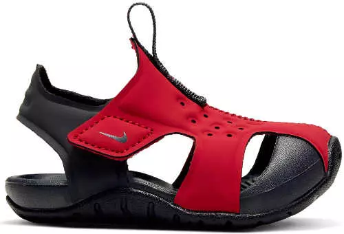 Детски сандали Nike SUNRAY PROTECT в червено и черно